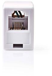 Nedis Cuplaj modular Nedis RJ11 mama - RJ11 mama alb (TCGP90920WT)
