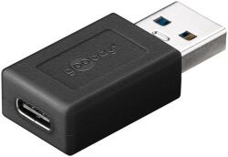 Goobay Adaptor USB3.0 SuperSpeed USB-A tata - USB-C mama negru Goobay 45400 (45400) - habo