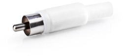 Nedis Conector RCA tata alb Nedis (CAVC24905WT)