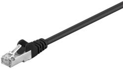 Goobay Cablu FTP negru CAT5e 0.5m Goobay (68654)