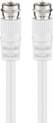Goobay Cablu antena dublu ecranat F tata-tata 5m Goobay (11725)