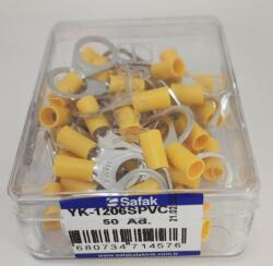 Safak Papuc ochi izolat galben 4.0-6.0mm2 M12 Safak YK-1206SPVC (YK-1206SPVC)
