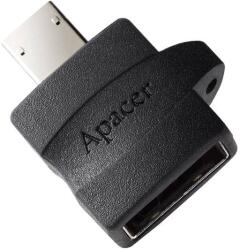 Apacer Adaptor USB 2.0 micro USB OTG Apacer negru (APA610B-1) - habo