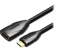 Vention Cablu HDMI V1.4 soclu - mini HDMI mufa 1m negru 30AWG VENTION ABAAF (ABAAF)