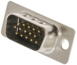 CONNFLY Mufa VGA tata 15 pini 3 randuri cu terminale de lipire CONNFLY (DS1035-15MUNSISS) - habo