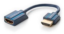 clicktronic Adaptor prelungitor HDMI mama-tata 10cm OFC cupru 3D Ultra HD 4K 60Hz Clicktronic (70700) - habo
