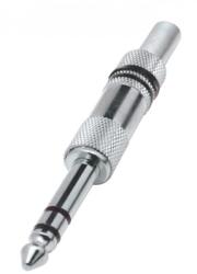 Somogyi Elektronic Mufa Jack tata stereo 6.3 mm metal protectie la spargere HOME (SK 3M) - habo