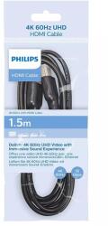 Philips Cablu HDMI 2.0 UHD 1.5m 4K60Hz PHILIPS SWV5510/00 18Gbps Ethernet ARC (SWV5510/00)