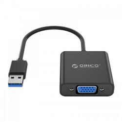 ORICO Cablu adaptor USB3.0 tata la VGA mama Orico UTV-BK negru 1920x1080P Windows (UTV-BK)