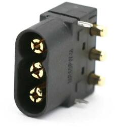 AMASS Conector alimentare DC soclu tata MR60 3-pini 35A /600V THT AMASS MR60PW-M (MR60PW-M)