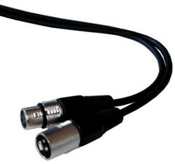 ibiza Cablu prelungitor XLR tata la XLR mama 20m ibiza (CM20XXF) - habo