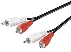 Goobay Cablu 2x RCA 1.5m ecranat cupru Goobay (50405) - habo