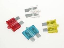 Velleman Siguranta auto cu indicator luminos 5A portocaliu Velleman 19x13mm (AFU05L) - habo