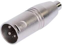 BST Adaptor audio tata XLR - RCA mama metal BST 18-5580 (18-5580)