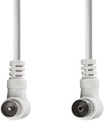 Nedis Cablu coaxial tata cotit - coaxial mama cotit 3m alb Nedis (CSGP40100WT30)