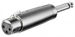 Goobay Adaptor XLR mama la Jack 6.35 mm mono tata Goobay (27451)