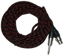 Cabletech Cablu microfon XLR mama la 6.3 tata 5m Cabletech (KPO2757-5) - habo