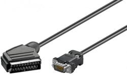 Goobay Cablu SCART la VGA 15 pini monitor 5m Goobay (51630)