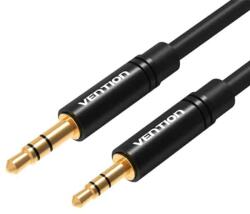 Vention Cablu Slim Jack 2.5 mm 3 pin tata - Jack 3.5 mm 3 pin tata 1m negru VENTION BALBF (BALBF)