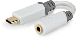 Nedis Adaptor PROFESIONAL Digital USB type C tata - Jack 3.5 mm mama Nedis 0.1m alb contacte aurite CCBW65950WT01 (CCBW65950WT01) - habo