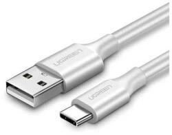 UGREEN Cablu alimentare si date Ugreen US287 60119 Fast Charging USB la USB Type-C 3A 0.25m alb (US287)