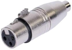 BST Adaptor audio mono tata XLR - mama RCA BST 18-5578 (18-5578)