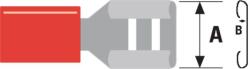 Valueline Conector papuc 6.3mm 0.8mm Valueline (ST-065)