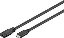 Goobay Cablu prelungitor 1m USB Type C 3.1 GENERATION 1 tata-mama 15W 5Gbit/s Goobay (45393)