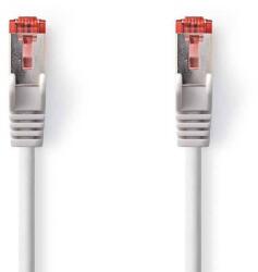 Nedis Cablu SFTP CAT6 1m RJ45 tata - RJ45 tata gri Nedis (CCGP85221GY10) - habo