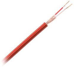 Cabletech Cablu microfon STEREO rosu 6mm KAB0605B conductor interior 2x20 fire Cupru x0.12mm rola pret 1m Cabletech (KAB0605B)
