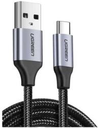 UGREEN Cablu alimentare /date Ugreen US288 Fast Charging USB 2.0 la USB Type-C 5V /3A 0.25m negru 60124 (US288)