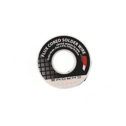 CHROME Fludor 250gr 0.5mm Chrome Sn60-Pb40 flux 2.0% cositor (TIN-250GR/0.5MM-CHR) - habo