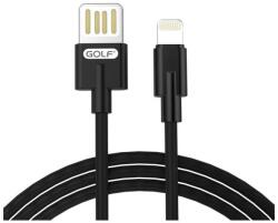 GOLF Cablu Golf Double iPhone 61I negru 3000mAh 1.2m (IPCABDOUINEG) - habo
