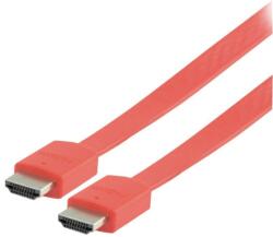 Valueline Cablu HDMI - HDMI Hign speed plat cu eternet 2m rosu VALUELINE (VLMP34010R2.00) - habo