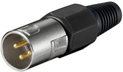 Goobay Mufa XLR tata 3 pini cu lipire Goobay (11749)
