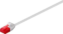 Goobay Cablu UTP CAT6 slim mufat 2m patchcord gri Goobay (93751) - habo