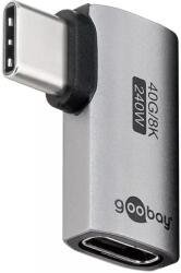 Goobay Adaptor USB-C mama - USB-C tata orizontal 90 Thunderbolt3/4 Goobay 74441 (74441)