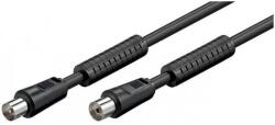 Goobay Cablu antena Coaxial tata - Coaxial mama 1.5m negru Goobay (50728)