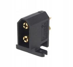 AMASS Soclu alimentare DC XT60 tata 2 pini lipire neagra 30A 500V XT60C-M AMASS (XT60C-M)