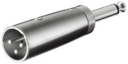 Goobay Adaptor XLR la Jack 6.35 mm mono tata Goobay (27452) - habo