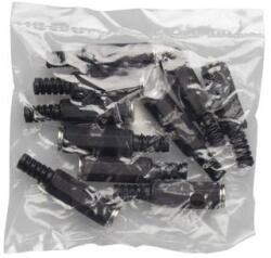 Well Conector jack stereo 3.5 mm mama cu protectie cablu Well (JC-122) - habo