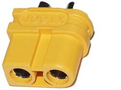 AMASS Mufa alimentare DC XT60 mama 2 pini pe cablu lipire galbena AMASS XT60U-F (XT60U-F)