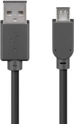 Goobay Cablu USB 2.0 - micro USB 0.3m negru Goobay (95735) - habo
