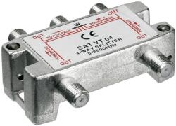 Goobay Spliter 4 cai semnal TV satelit 2500Mhz Goobay (67003)
