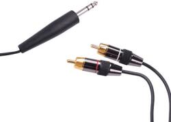 Cabletech Cablu Jack 6.3 mm STEREO la 2x RCA 3m Cabletech (KPO3867-3) - habo