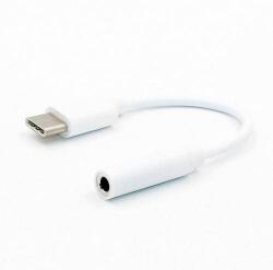 Well Cablu adaptor USB Type C tata - Jack 3.5 mm mama STEREO 11cm Well (ADAPT-USBCM/3.5MMF-0.11WE-WL)