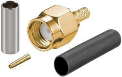 Goobay Conector RP-SMA tata cu sertizare RG174/RG316 Goobay (51695)