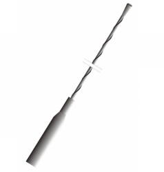 Sunker Antena auto 42.5cm cu filet interior 6mm +4 adaptoare Sunker A3 (ANT0302) - habo