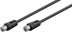 Goobay Cablu COAXIAL TV antena 70DB Dublu ecranat 1.5m negru 11720 Goobay (11720)