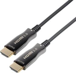 Well Cablu HDMI v2.0 cu fibra optica AOC HDMI tata - HDMI tata aurit 40m Well (CABLE-HDMI/HDMI/AOC-40-WL)
